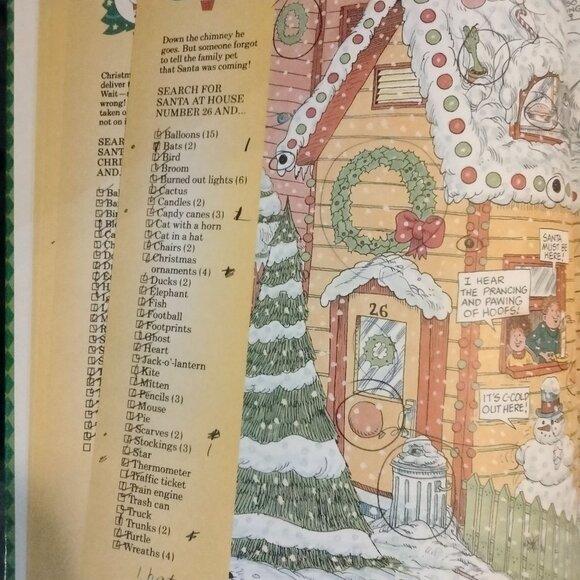 Where Are They Christmas Fun Search And Find Book - Picture 4 of 9